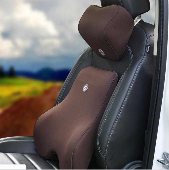 Car Memory Cotton Lumbar Suit Pillow Back