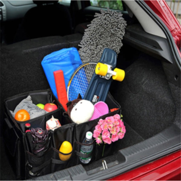 Car trunk storage bag